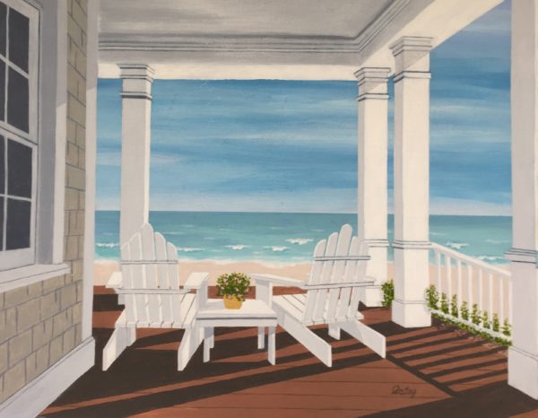 Afternoon on the Porch by Patsy Kentz