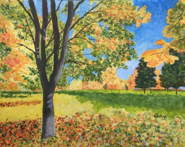 Autumn in Reston by Patsy Kentz