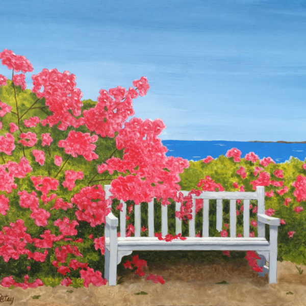 A Bench by the Sea by Patsy Kentz