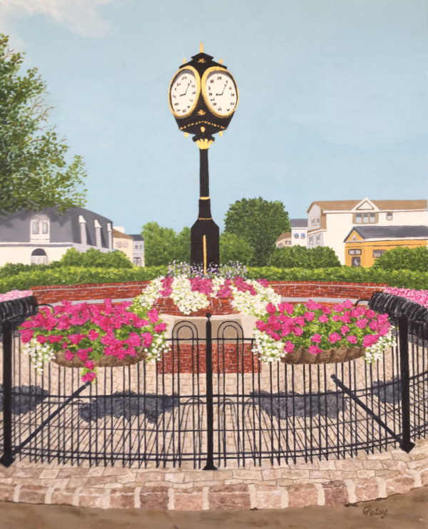 The Clock on Third Avenue by Patsy Kentz
