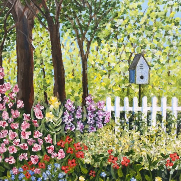 In the Garden by Patsy Kentz