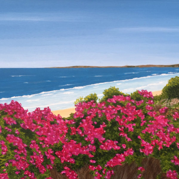 Wild Roses by the Sea by Patsy Kentz