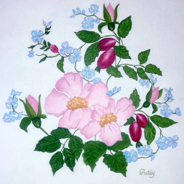 Wild Roses by Patsy Kentz