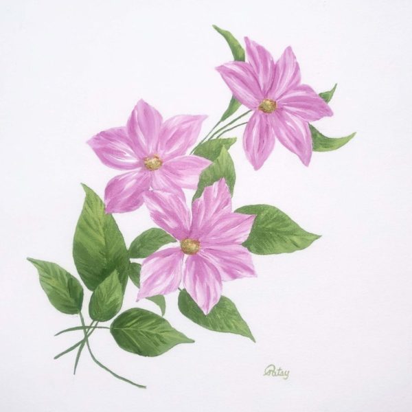 Pink Lillies by Patsy Kentz