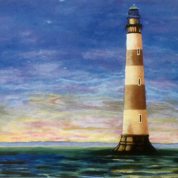 The Lighthouse painting by Patsy Kentz
