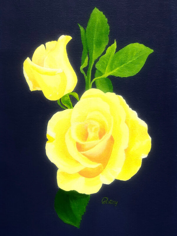 Yellow Roses by Patsy Kentz