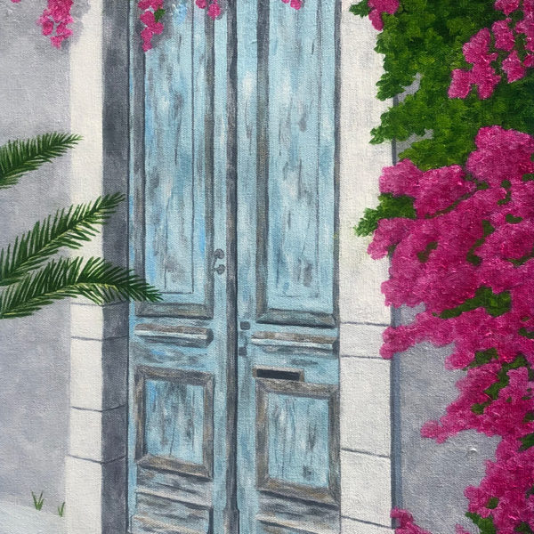 The Old Blue Door by Patsy Kentz