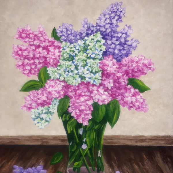 Blooming Lilacs by Patsy Kentz