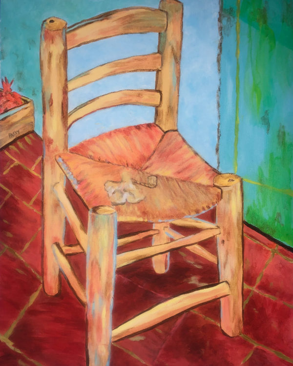 Van Gogh's Chair by Patsy Kentz