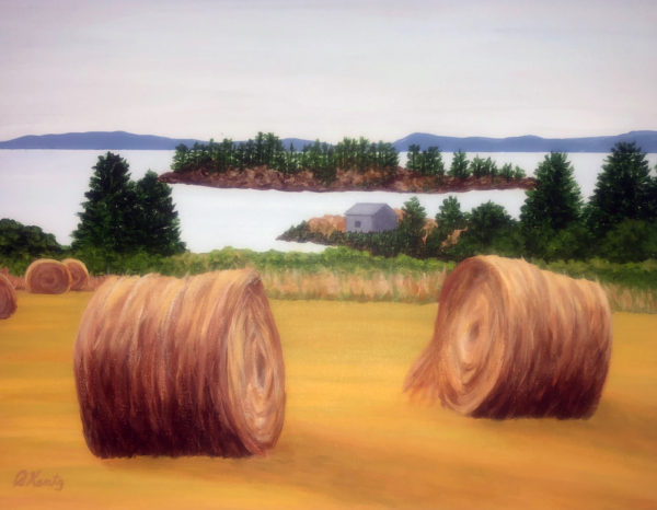 Bales of Hay by Patsy Kentz