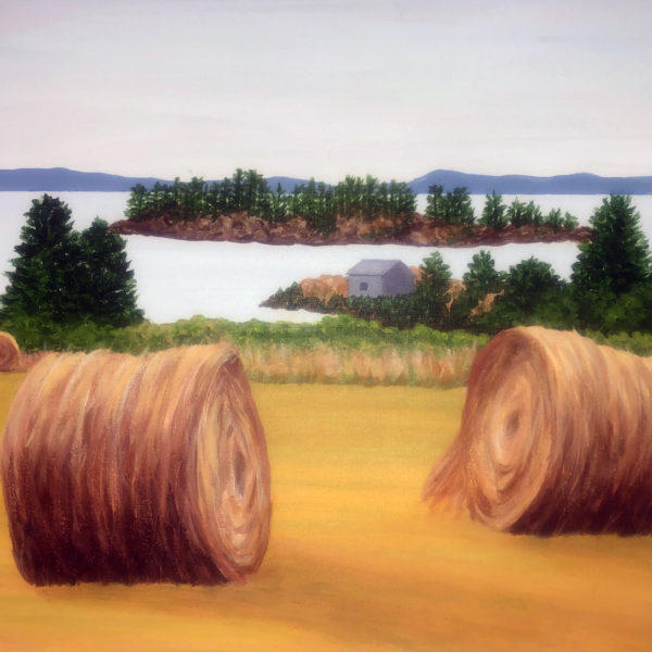 Bales of Hay by Patsy Kentz