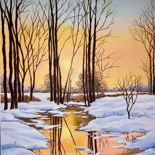 Winter in Maine by Patsy Kentz