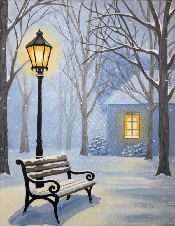 Winter Night by Patsy Kentz