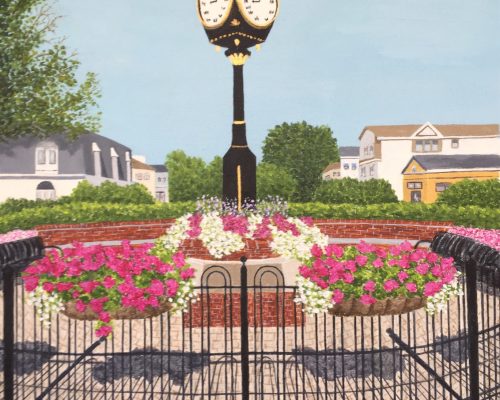 The Clock on Third Avenue by Patsy Kentz